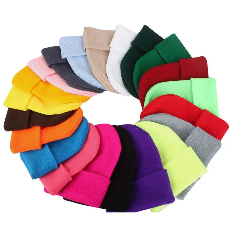 acrylic knitted beanie 5
