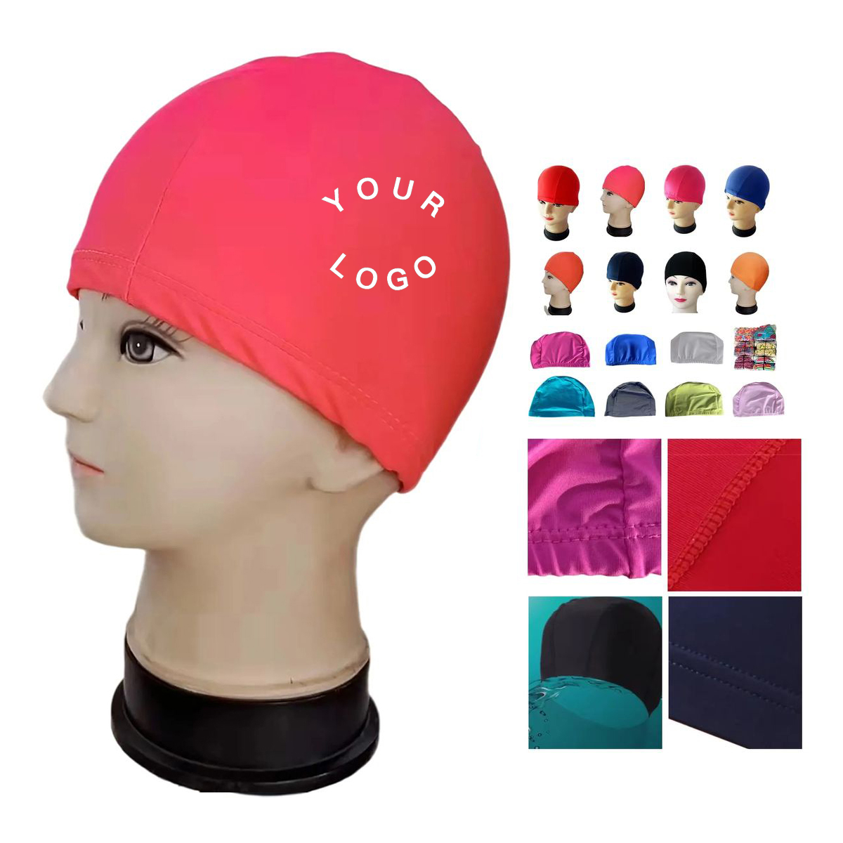 Breathable Swim Cap for Pool Training 1