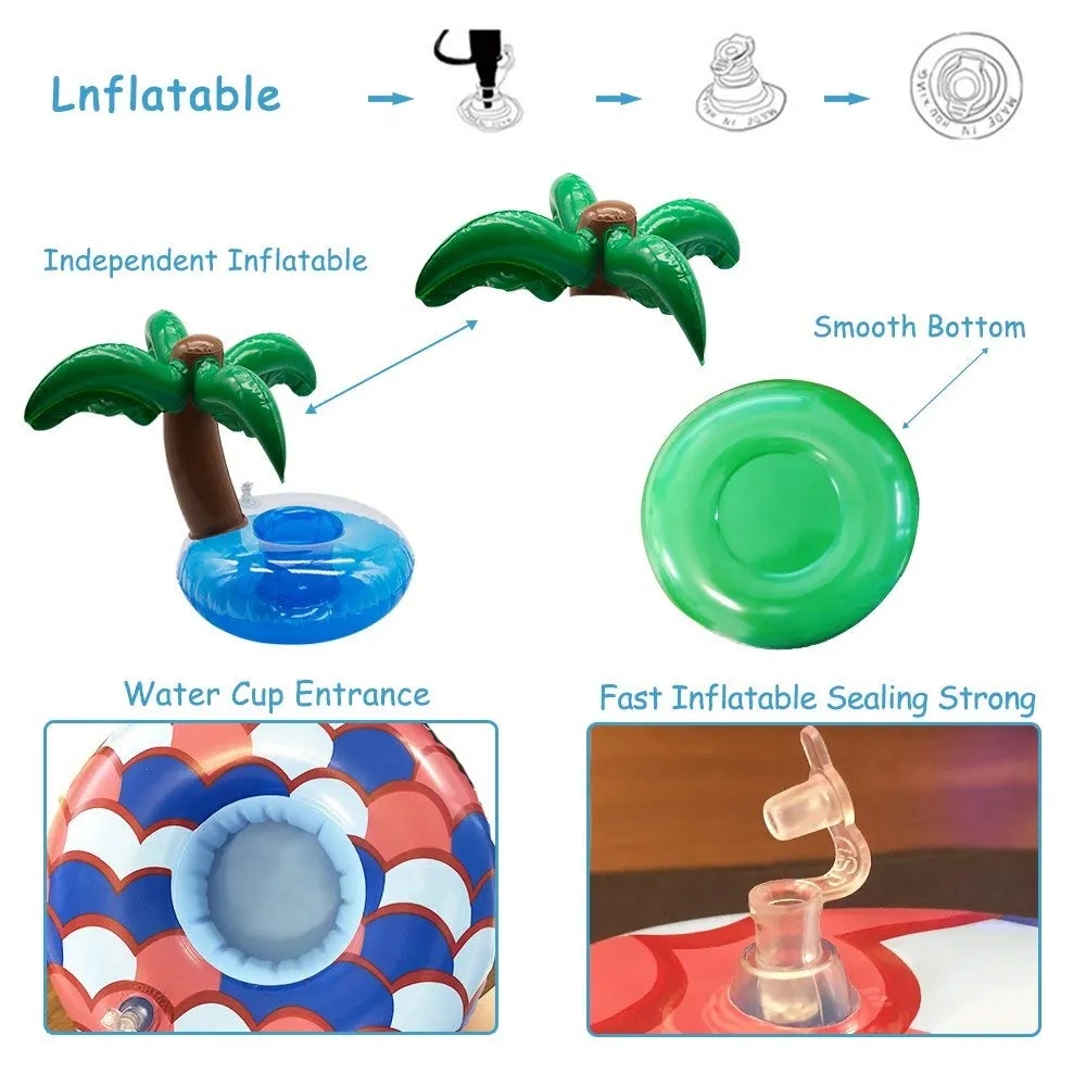 Inflatable Floating Drinking Holders 3