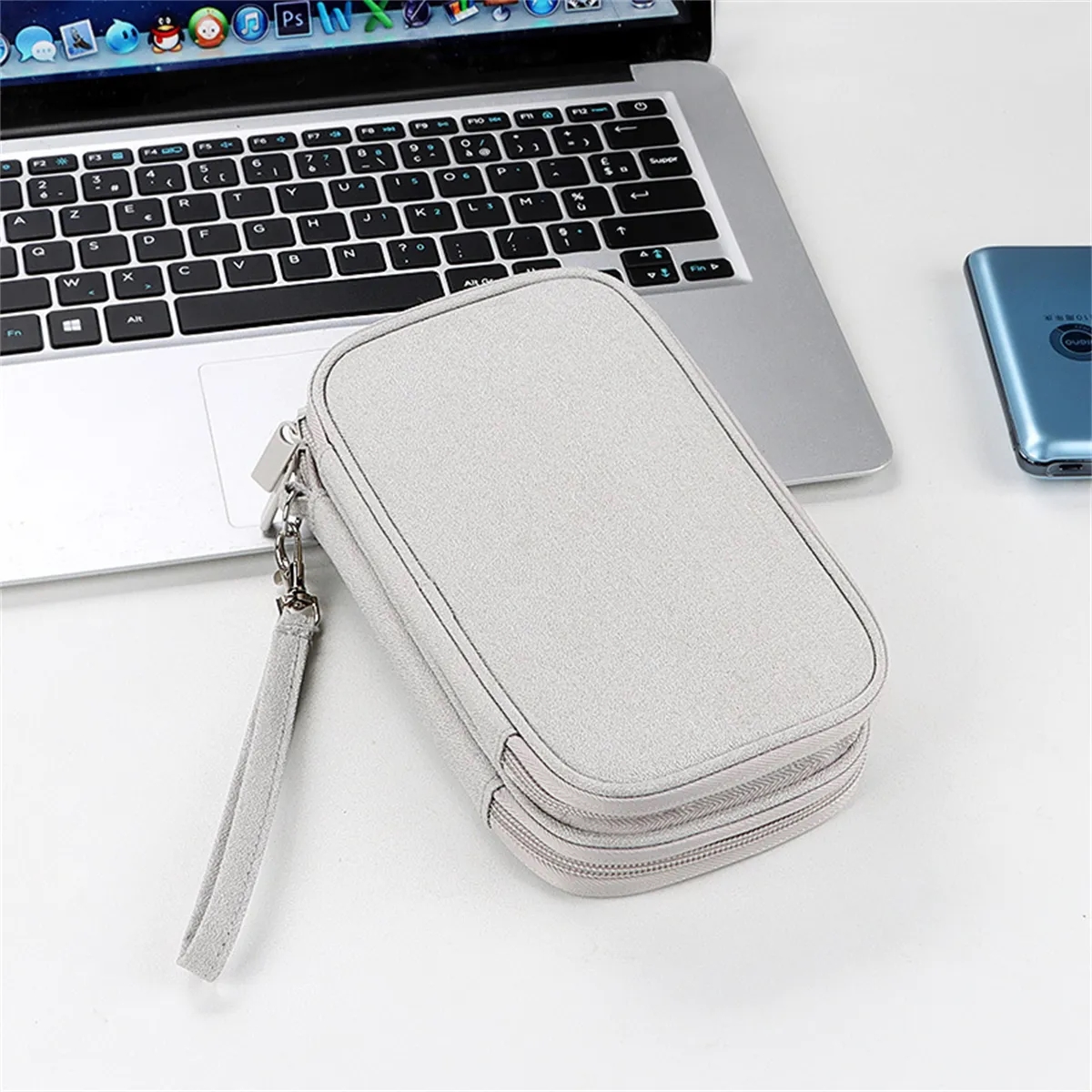 Travel Cable Organizer Pouch Electronic Accessories 5