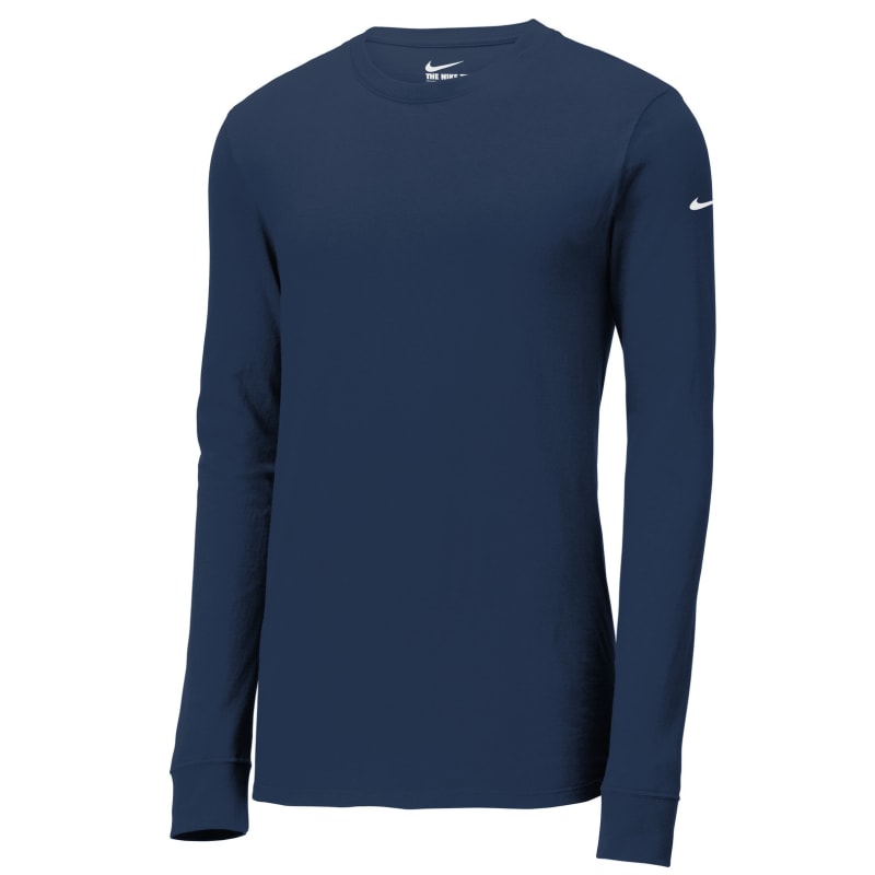 Nike Dri-FIT Cotton/Poly Long Sleeve Tee. 7
