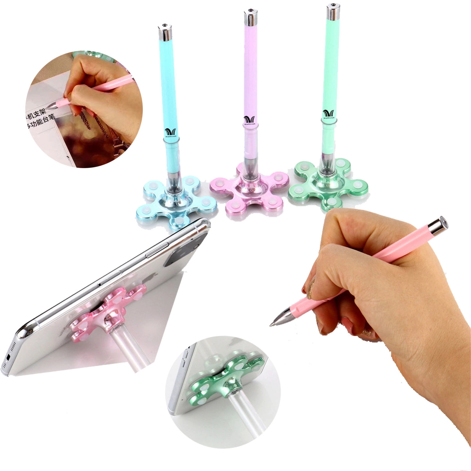 Creative Suction Cup Mobile Phone Holder Pen 1