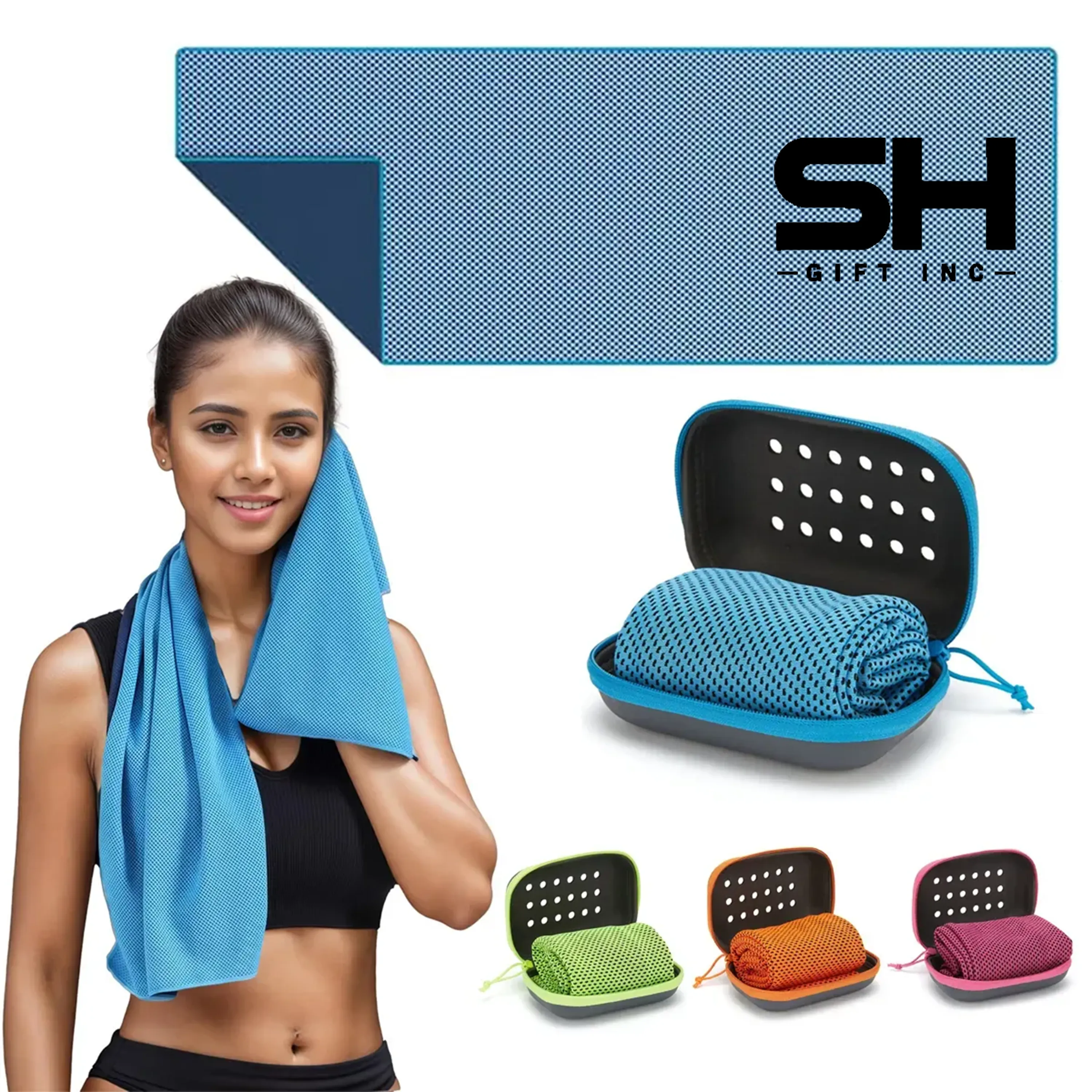 Microfiber Chilly Soft Breathable Gym Ice Towel 1