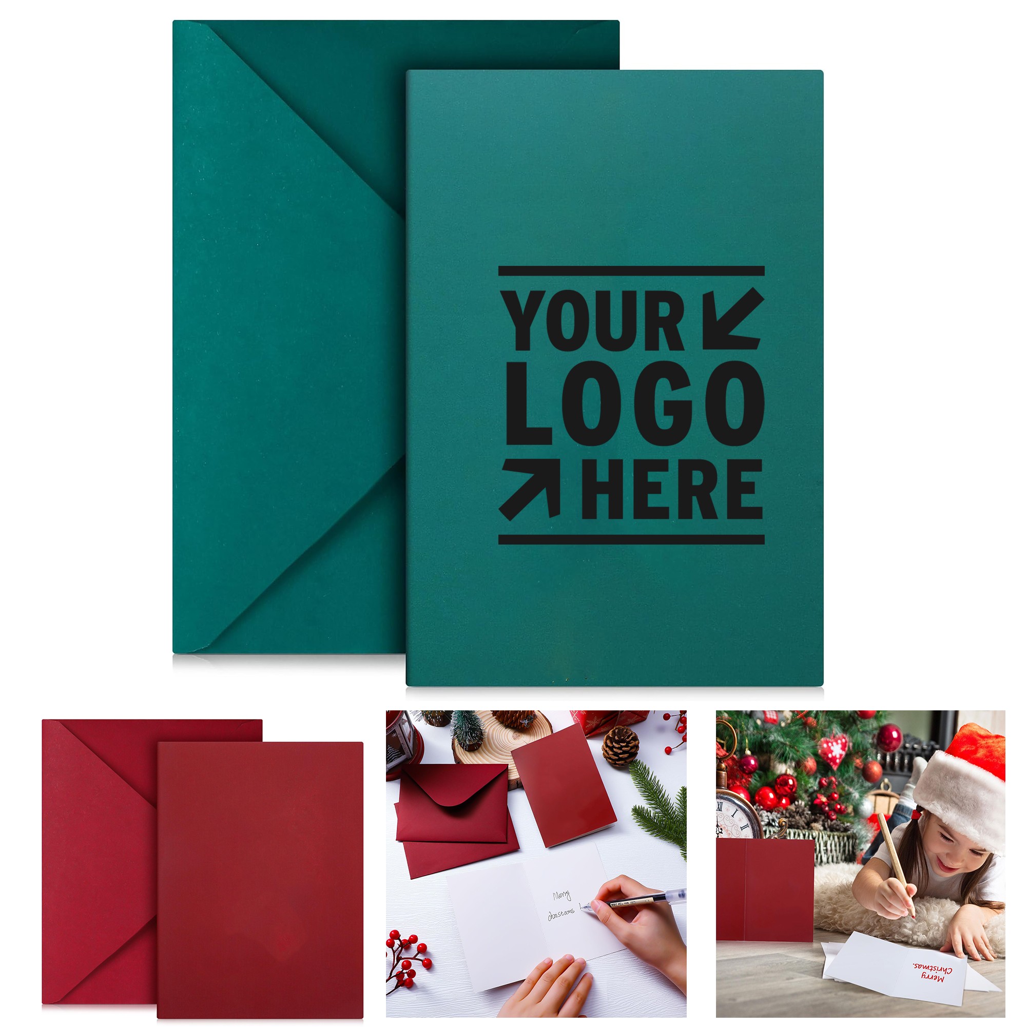 5.5 x 4 Inch Christmas Greeting Card 1