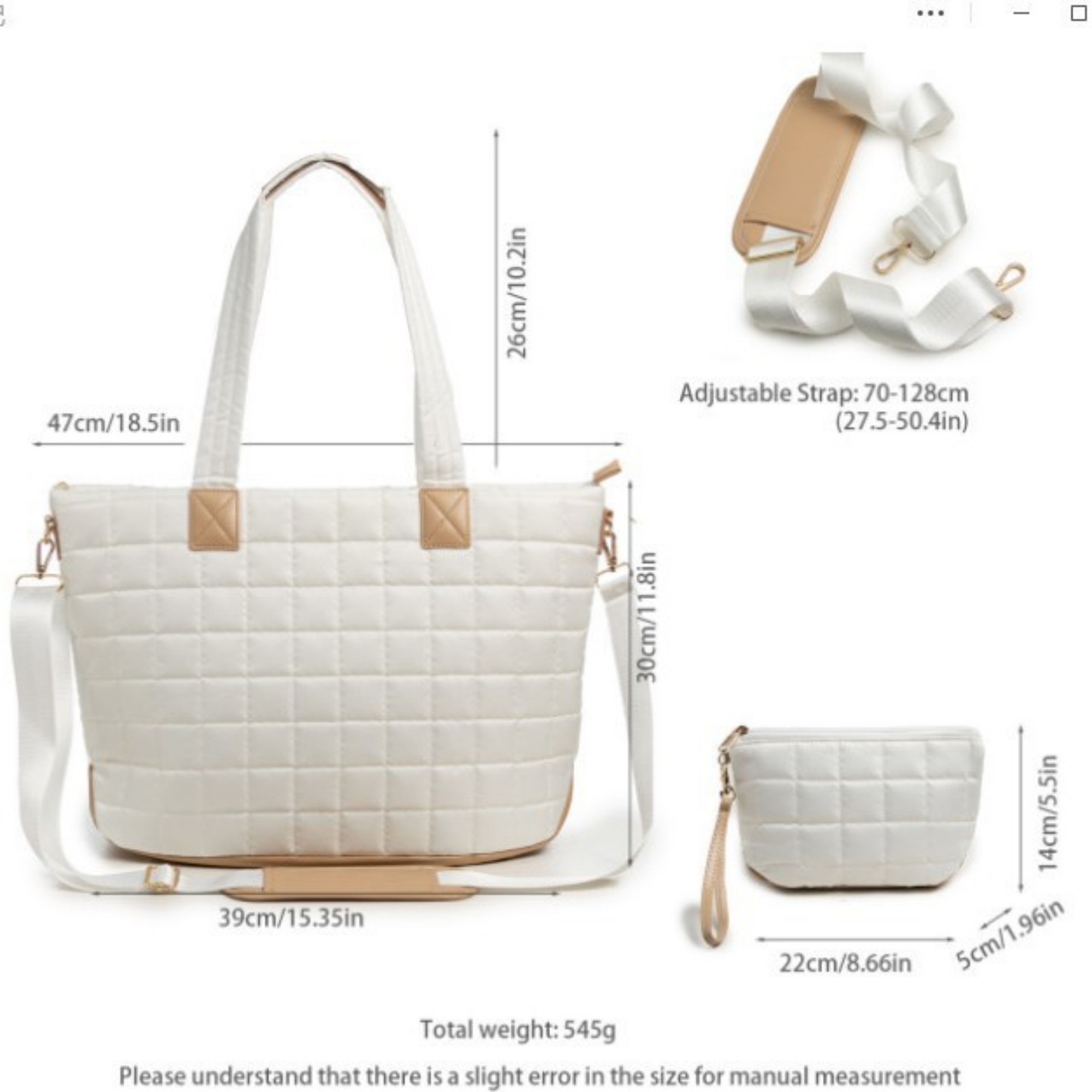 Puffer Tote Bag 2