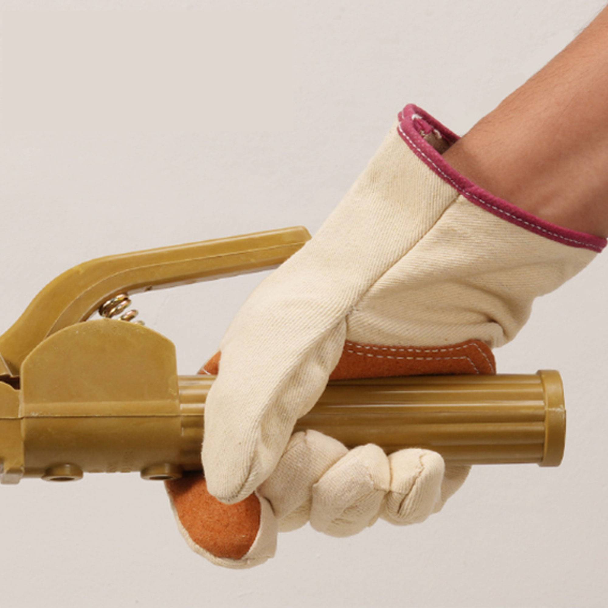Double Layer Thickening Canvas Work Gloves 3