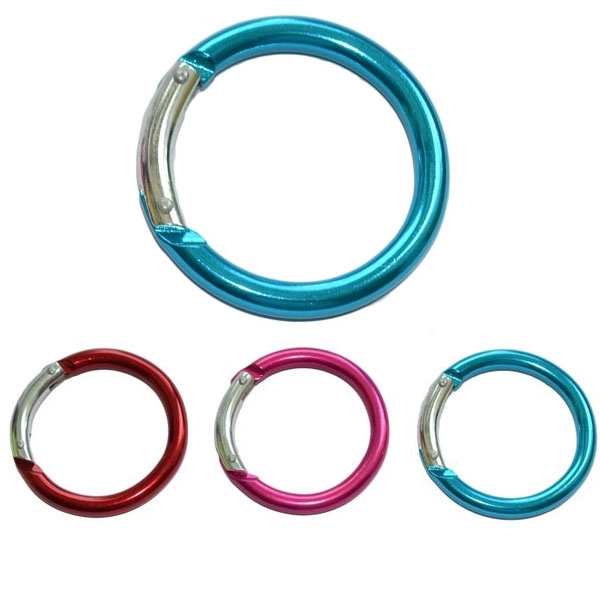 2" Round Circle Carabiner 1