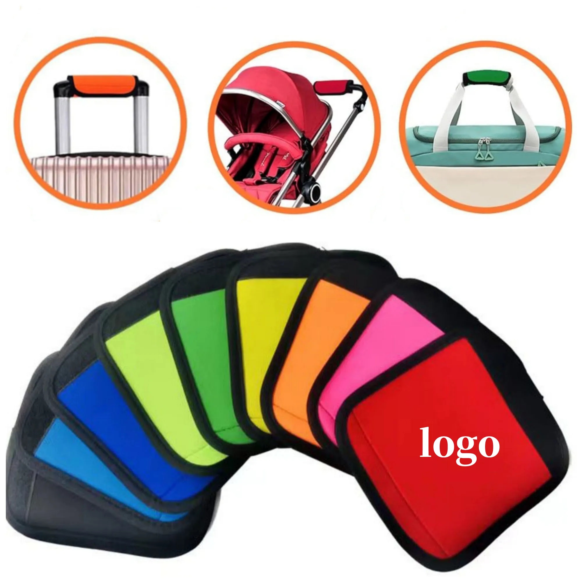Neoprene Waterproof Luggage Handle Grip Cover 8