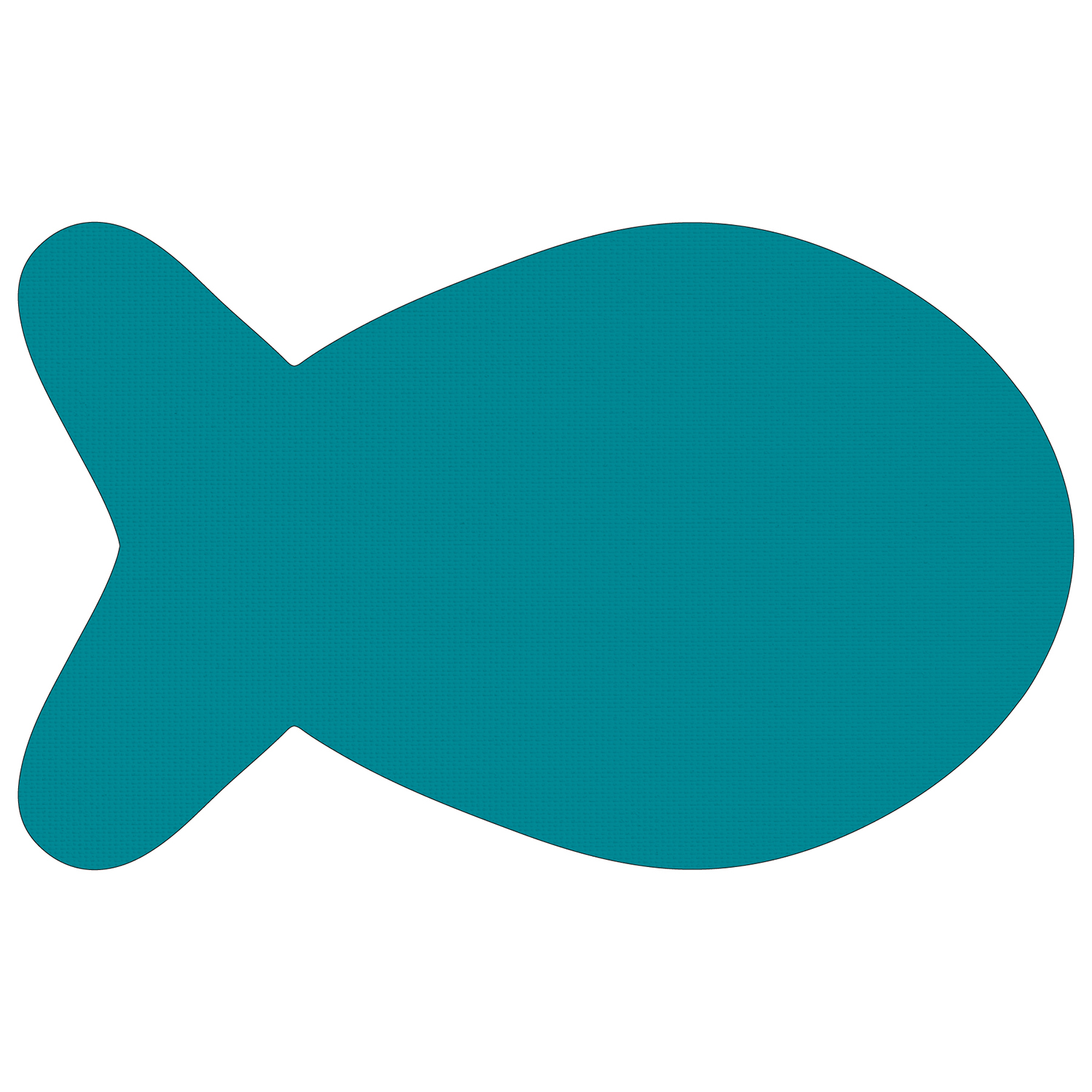 Fish Shaped Vinyl Pet Mat 28