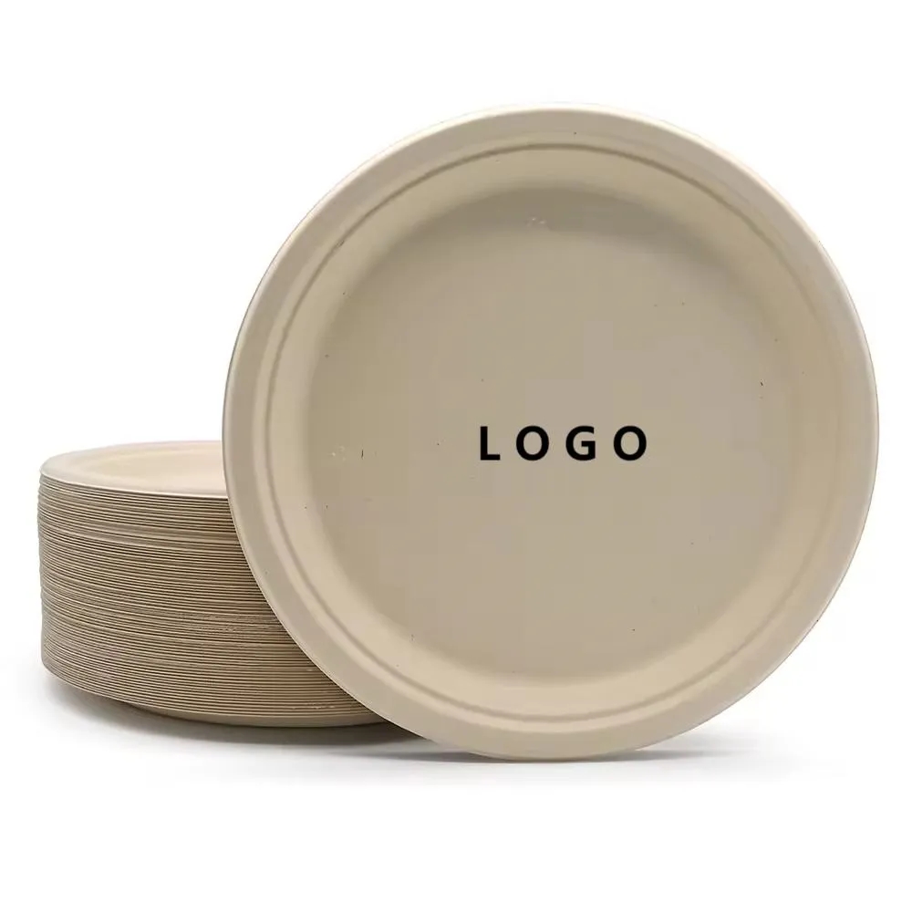 9" Eco-Friendly Paper Plate 2