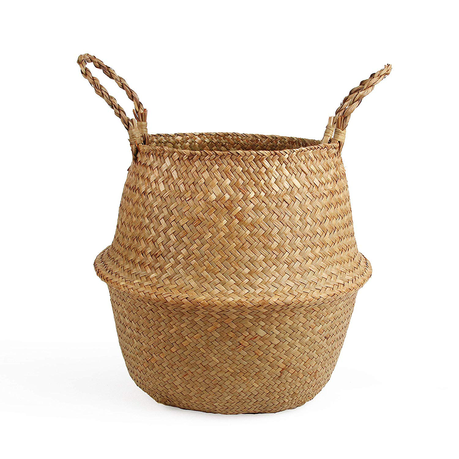 Woven Seagrass Belly Basket 2