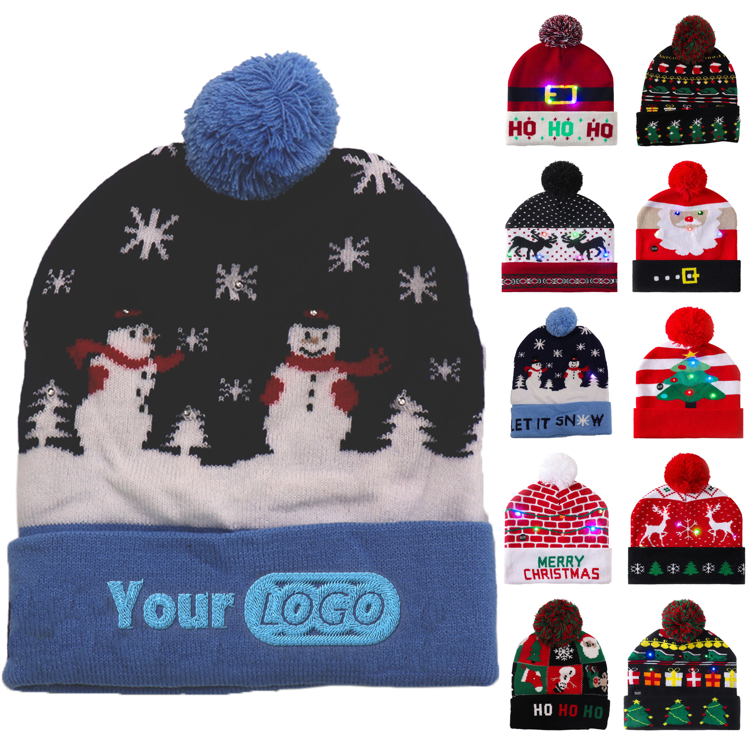 Christmas Hat With Lights 10