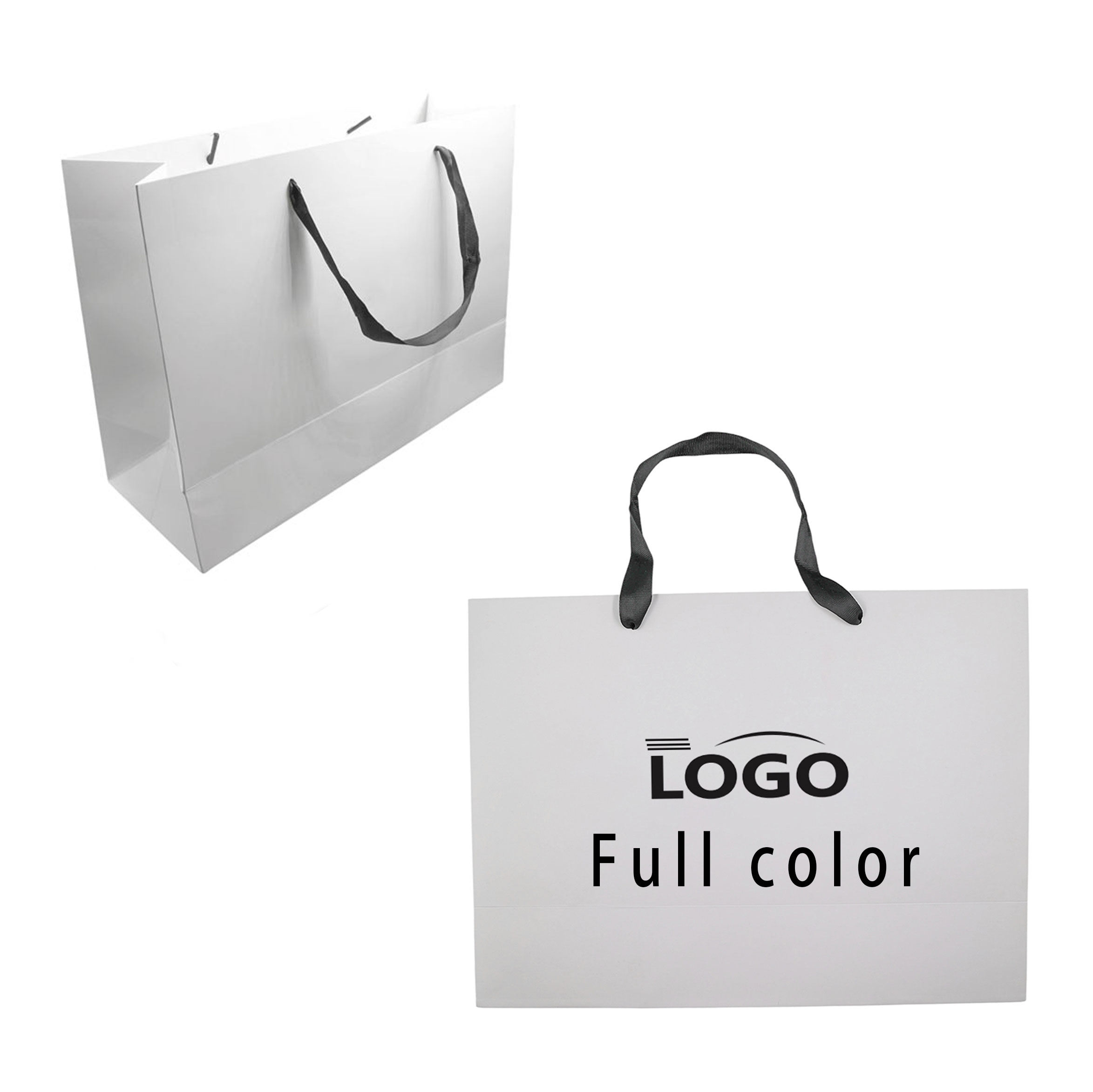 Full Color Laminated Tote Gift Paper Bag 2