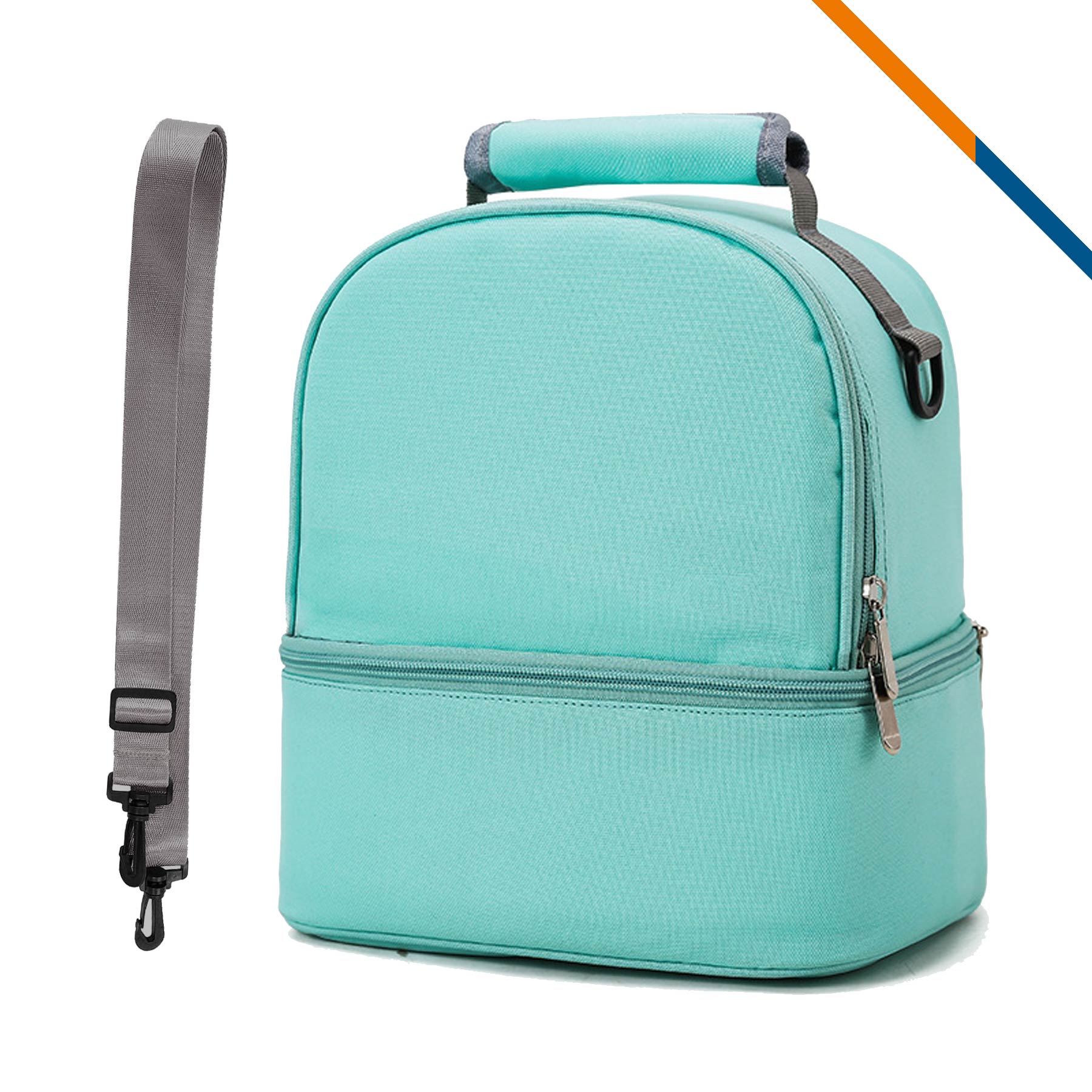 Visper Double Layer PEVA Insulated Cooler Bag 10