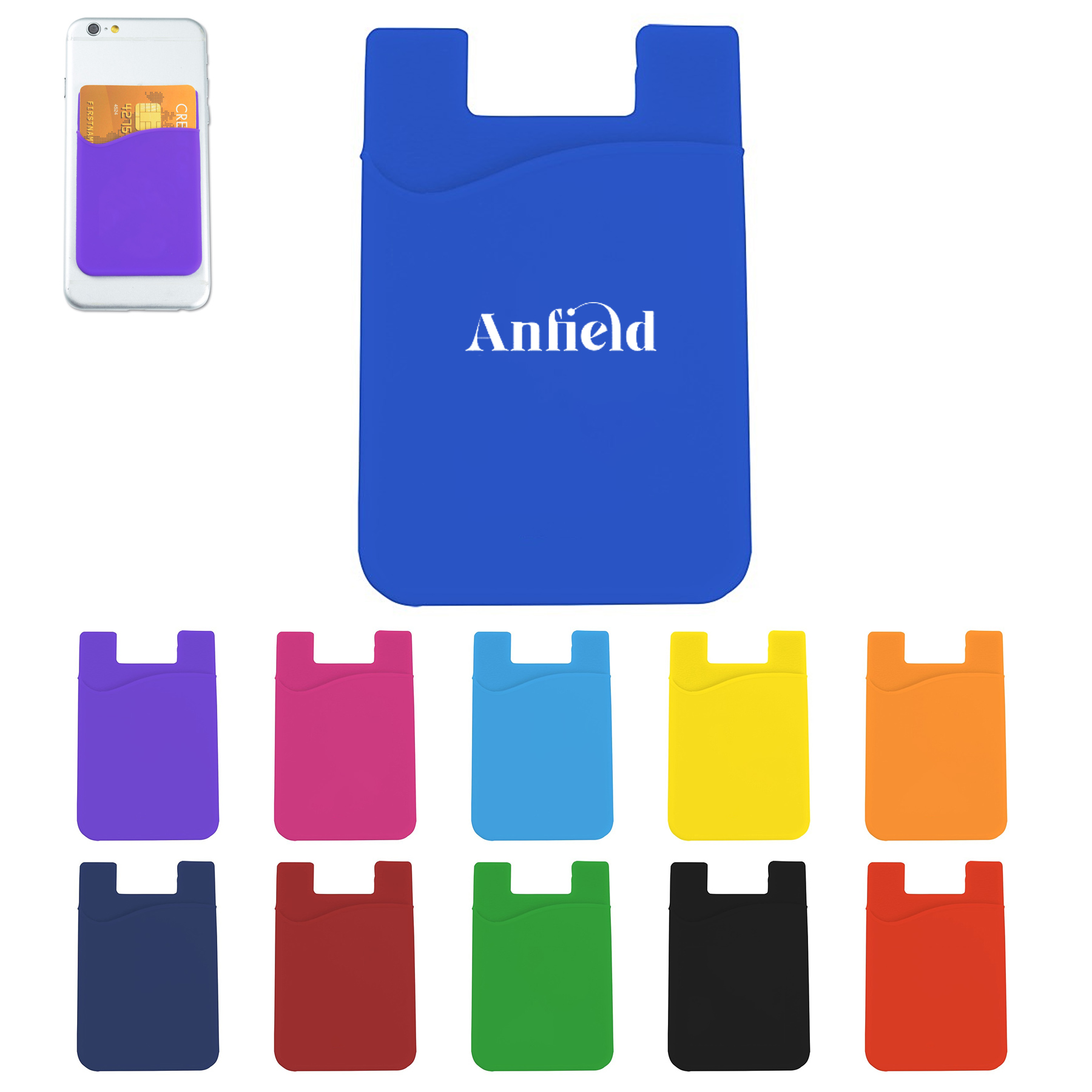 Adhesive Cell Phone Wallet 1