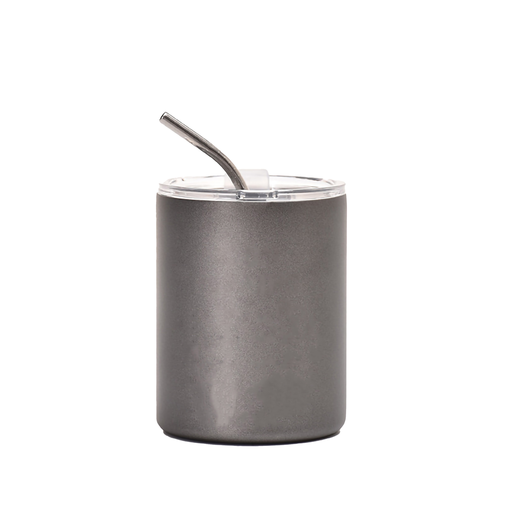 MOQ100 12oz Stainless Steel Coffee Cup With Straw Lid 4