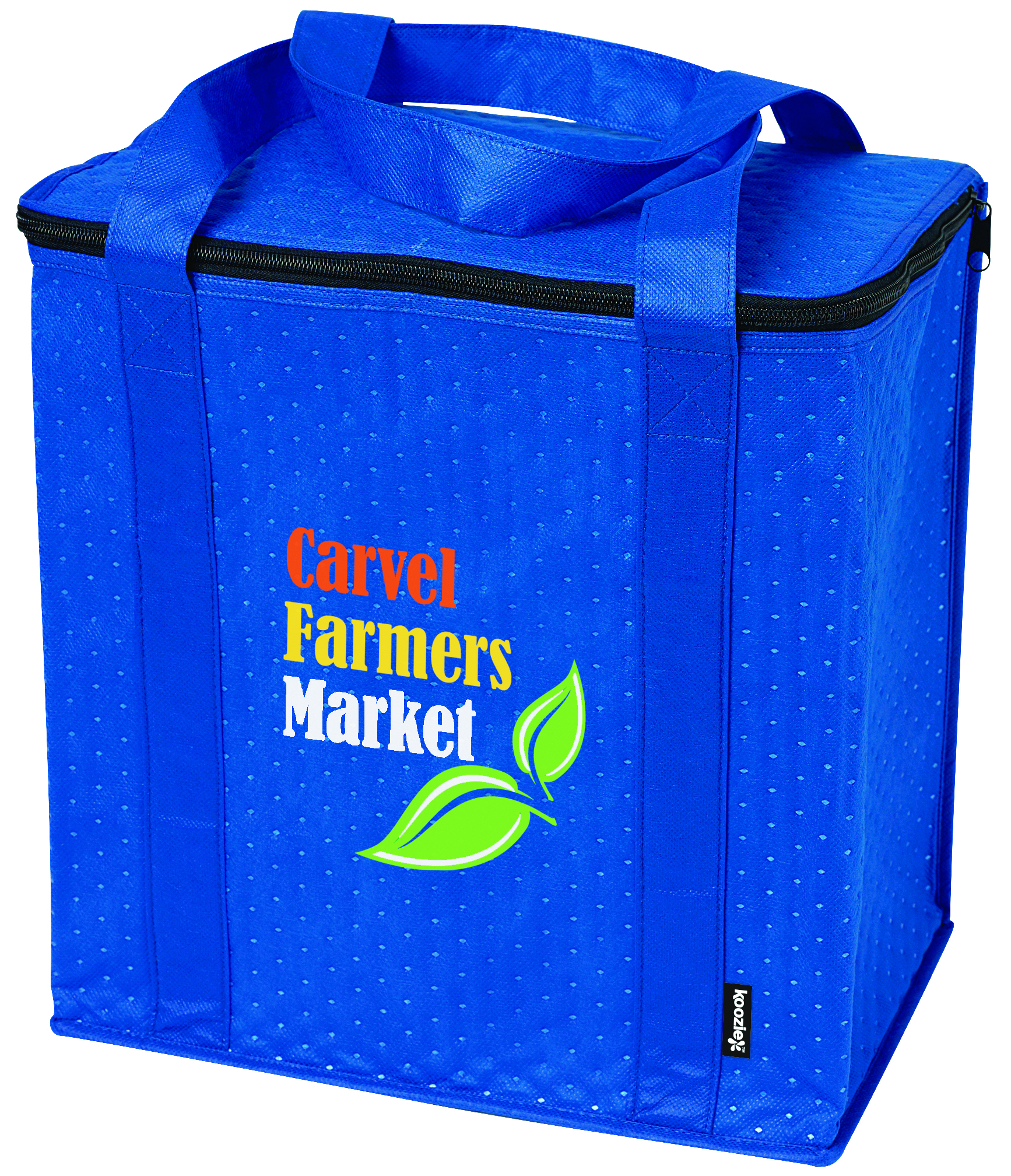 Zippered Insulated Grocery Tote
