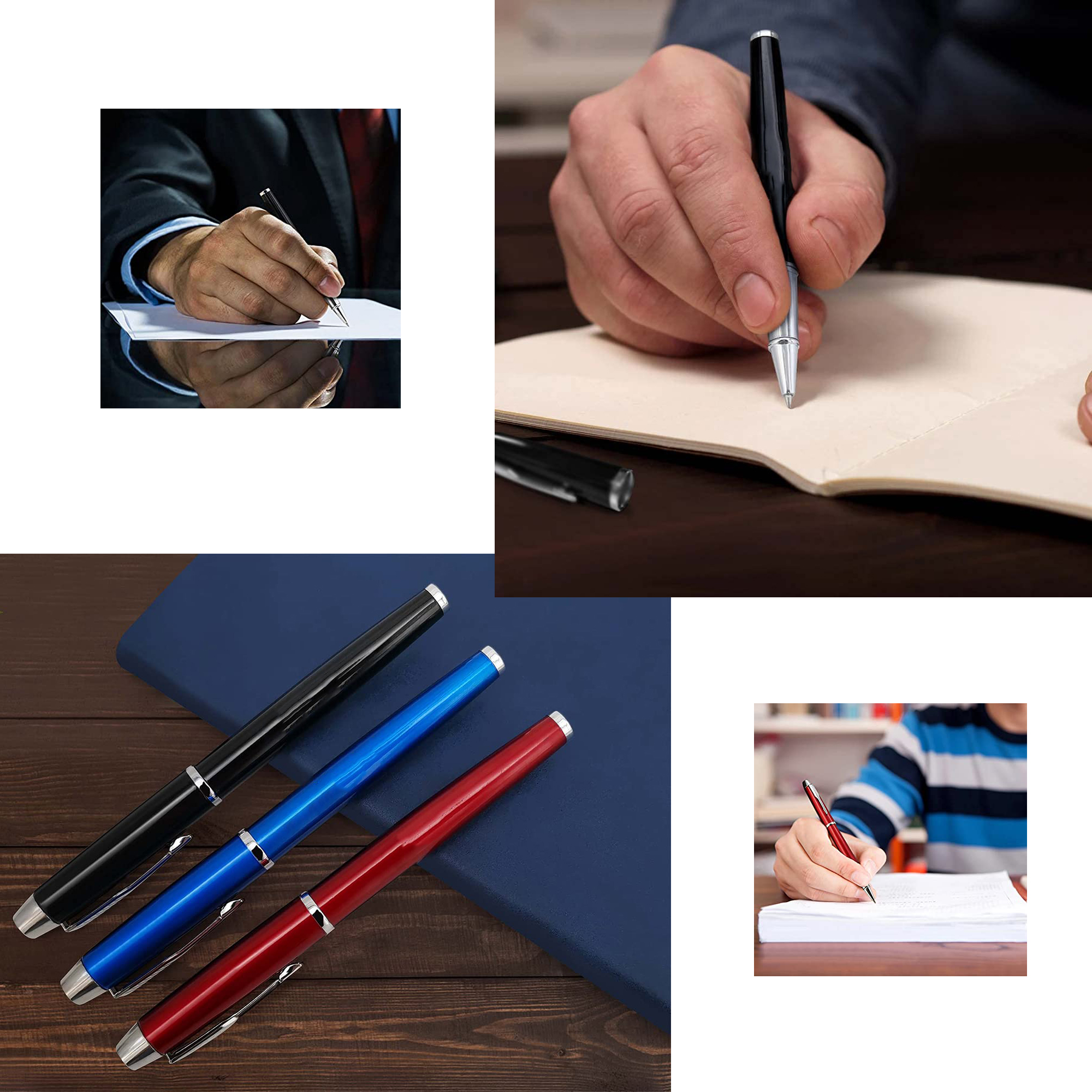 Metal Signature Pen with Elegant Clip 5