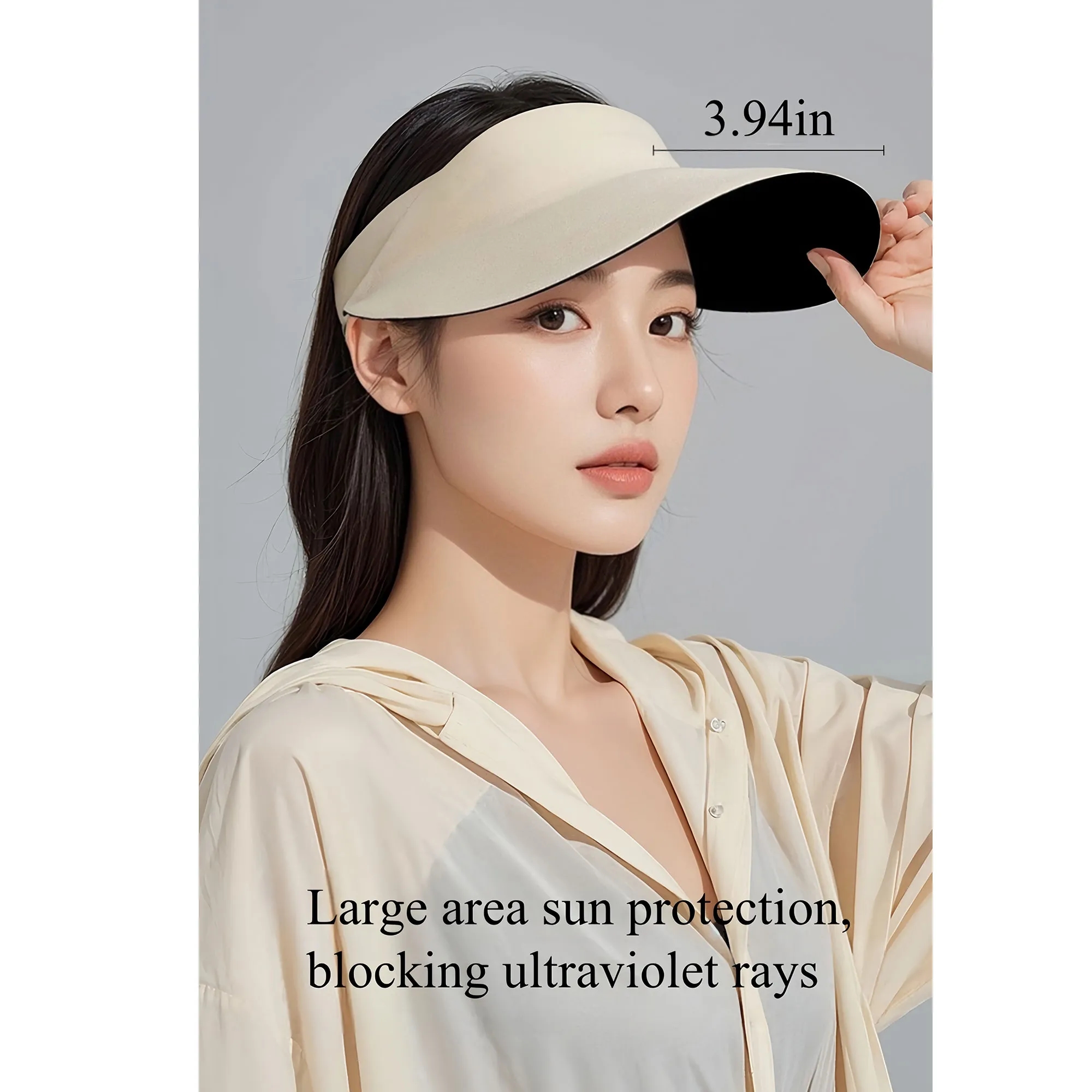 Foldable Wide Brim Sun Hat For Outdoor UV Protection 4