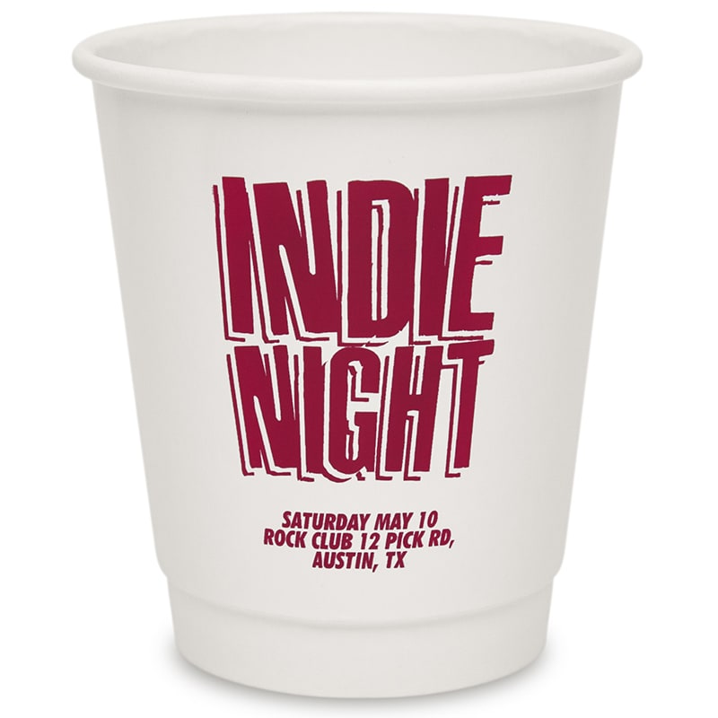 Custom 10 Oz. Double Wall Paper Hot Cups 8
