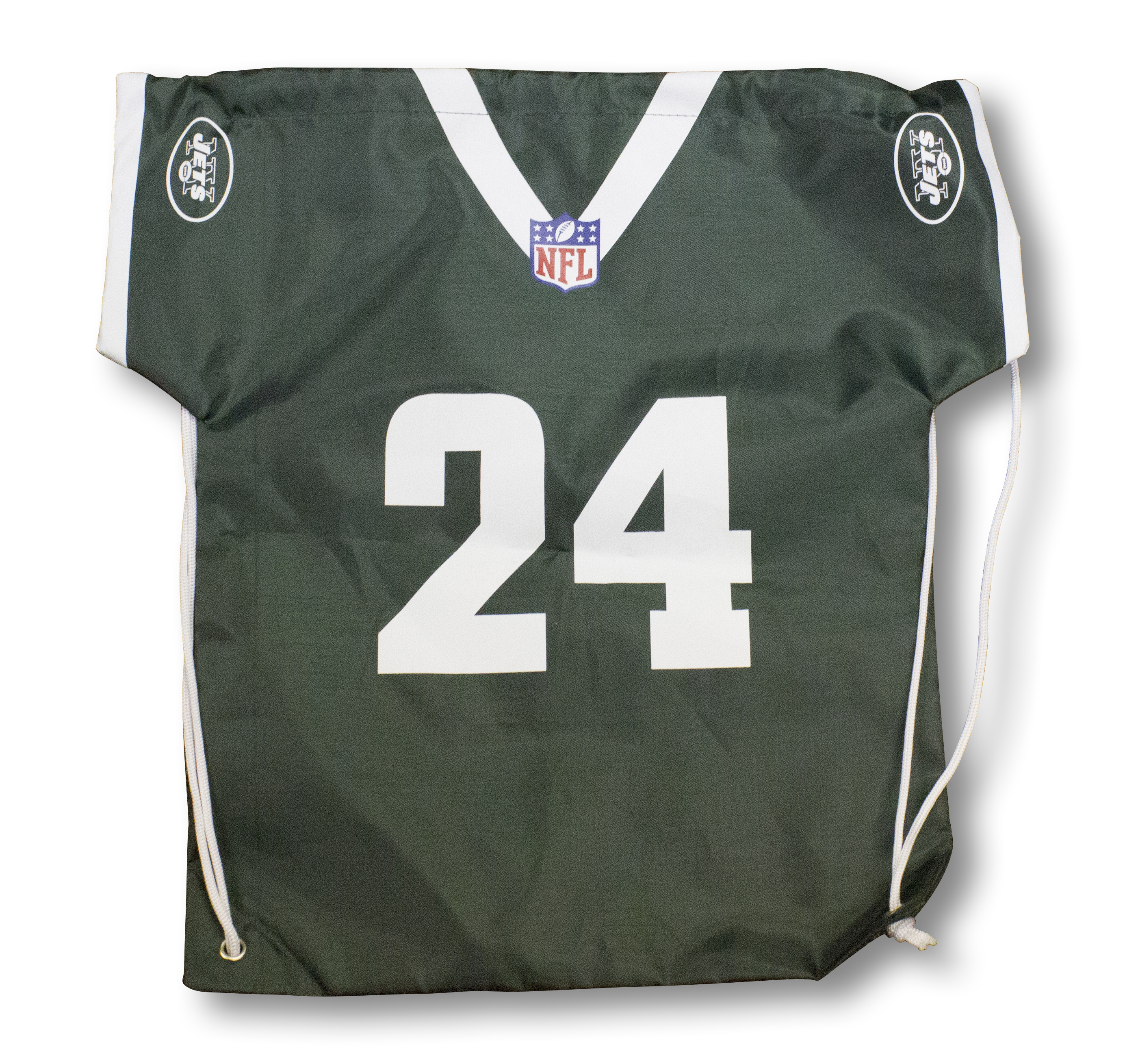 Jersey Football Shape Drawstring Backpack