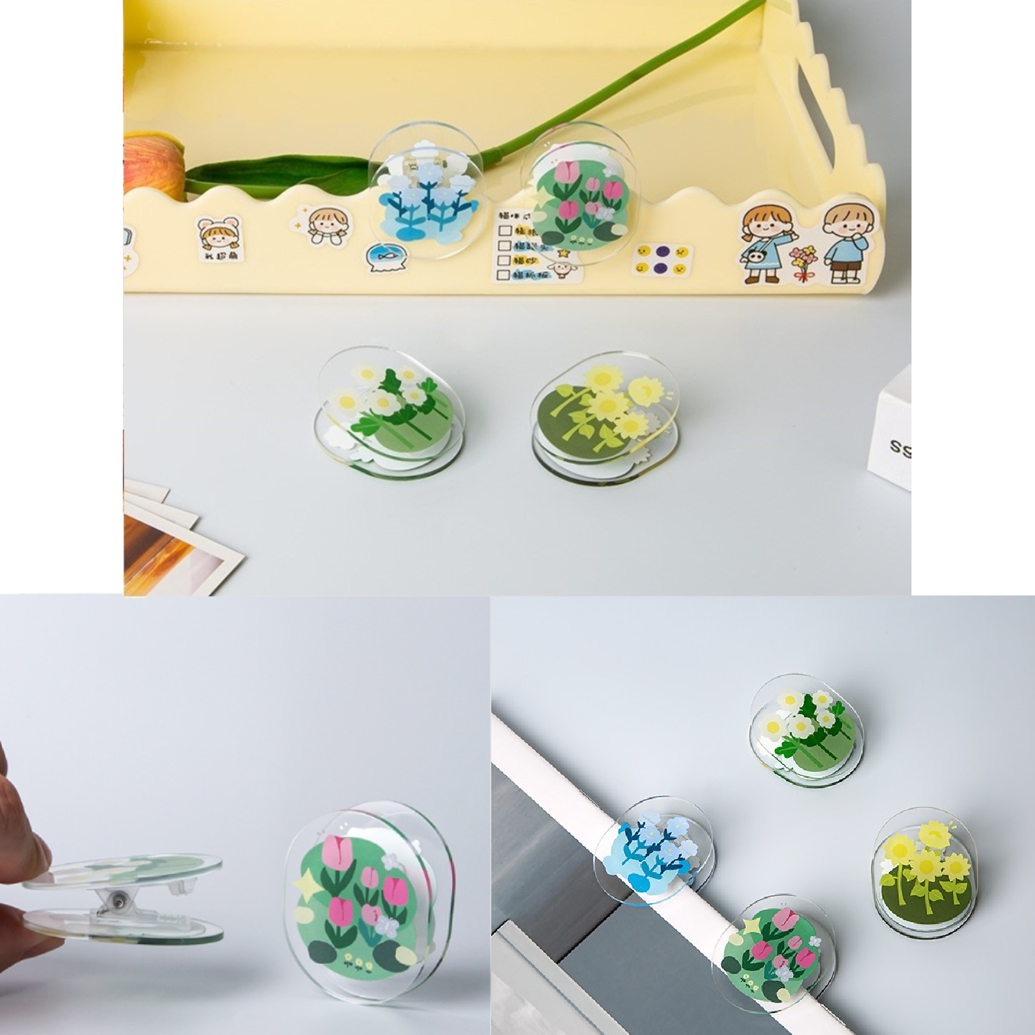 Transparent Acrylic Paper Clip 4