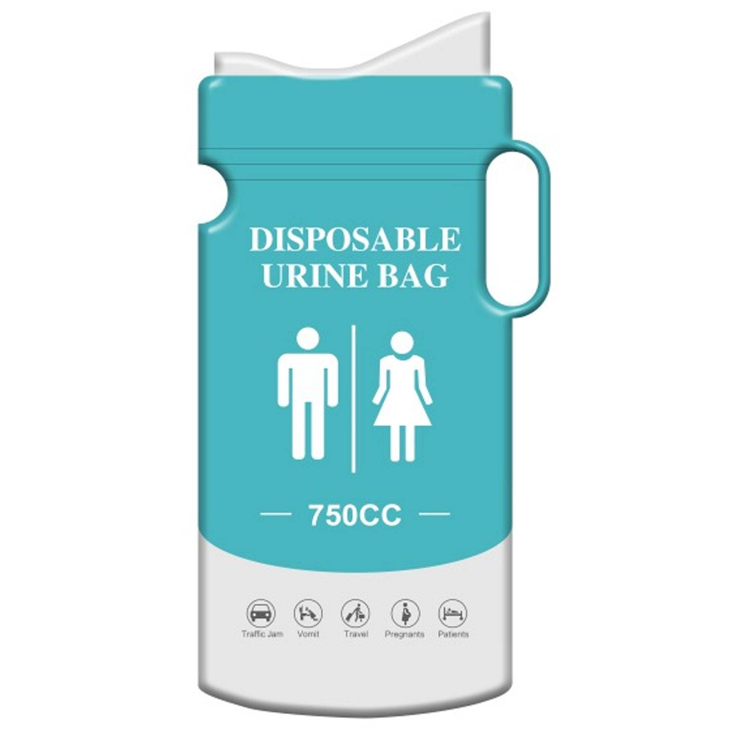 25oz Disposable Urine Vomit Bags 1