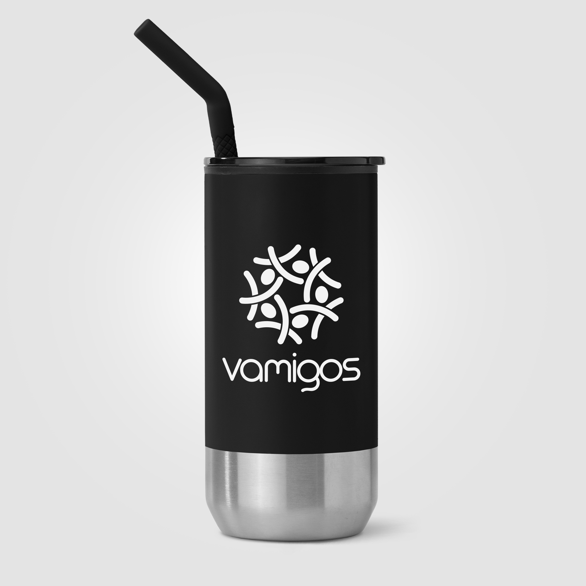 Atlantis - 16 oz. Double Wall Tumbler - Stainless with Recycled RPP Inner 20