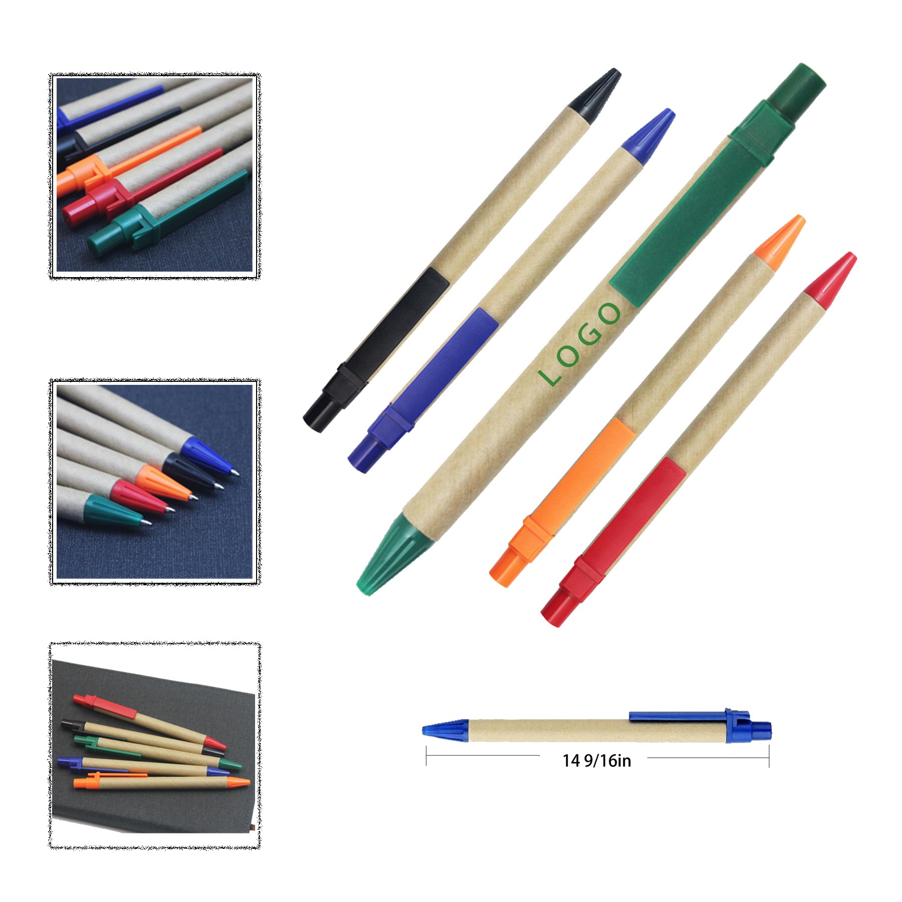 Eco-Friendly Kraft Ballpoint Pen