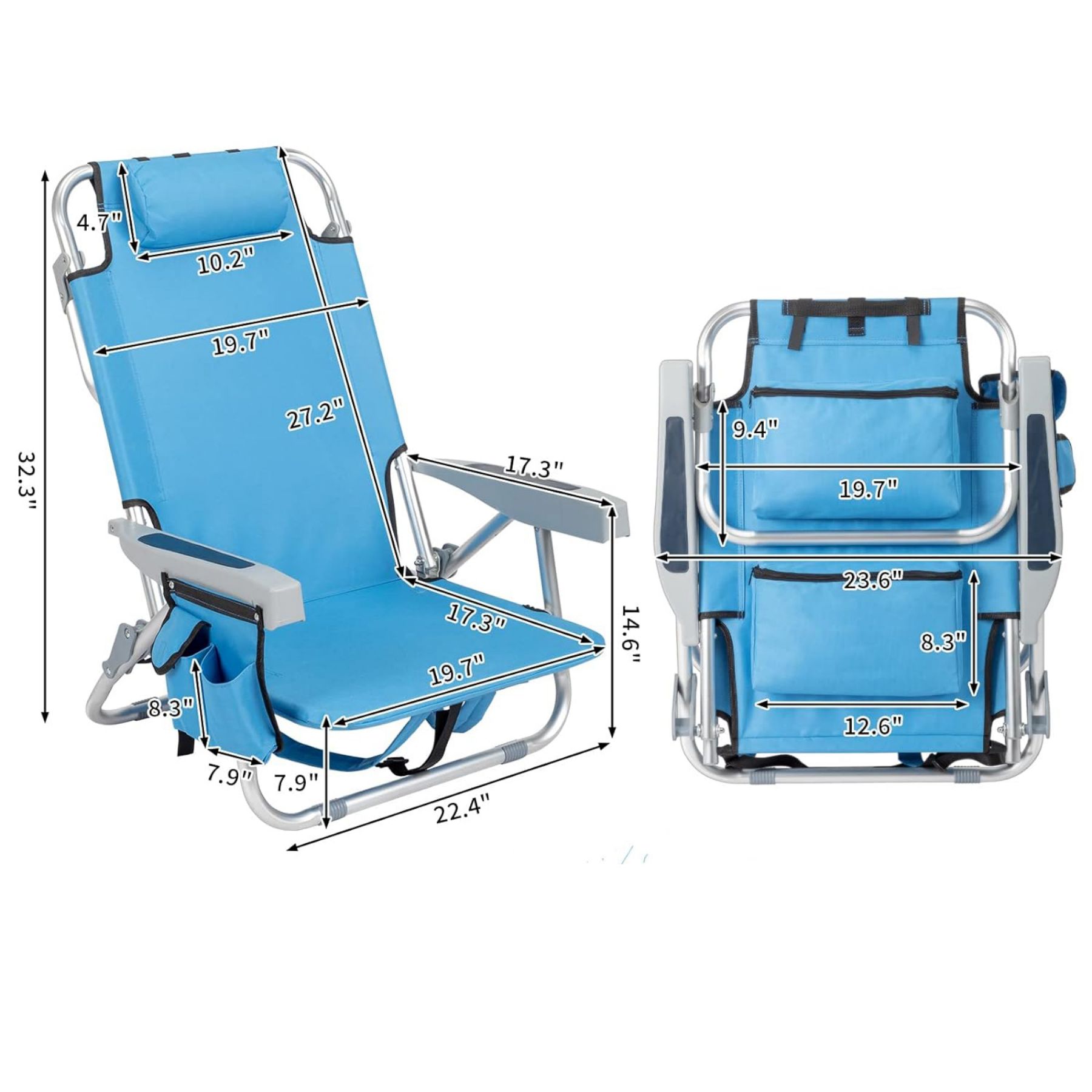 Backpack Beach Chair 2