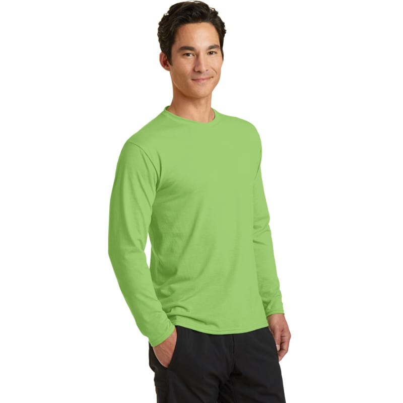 Port & Company Long Sleeve Performance Blend Tee. 29