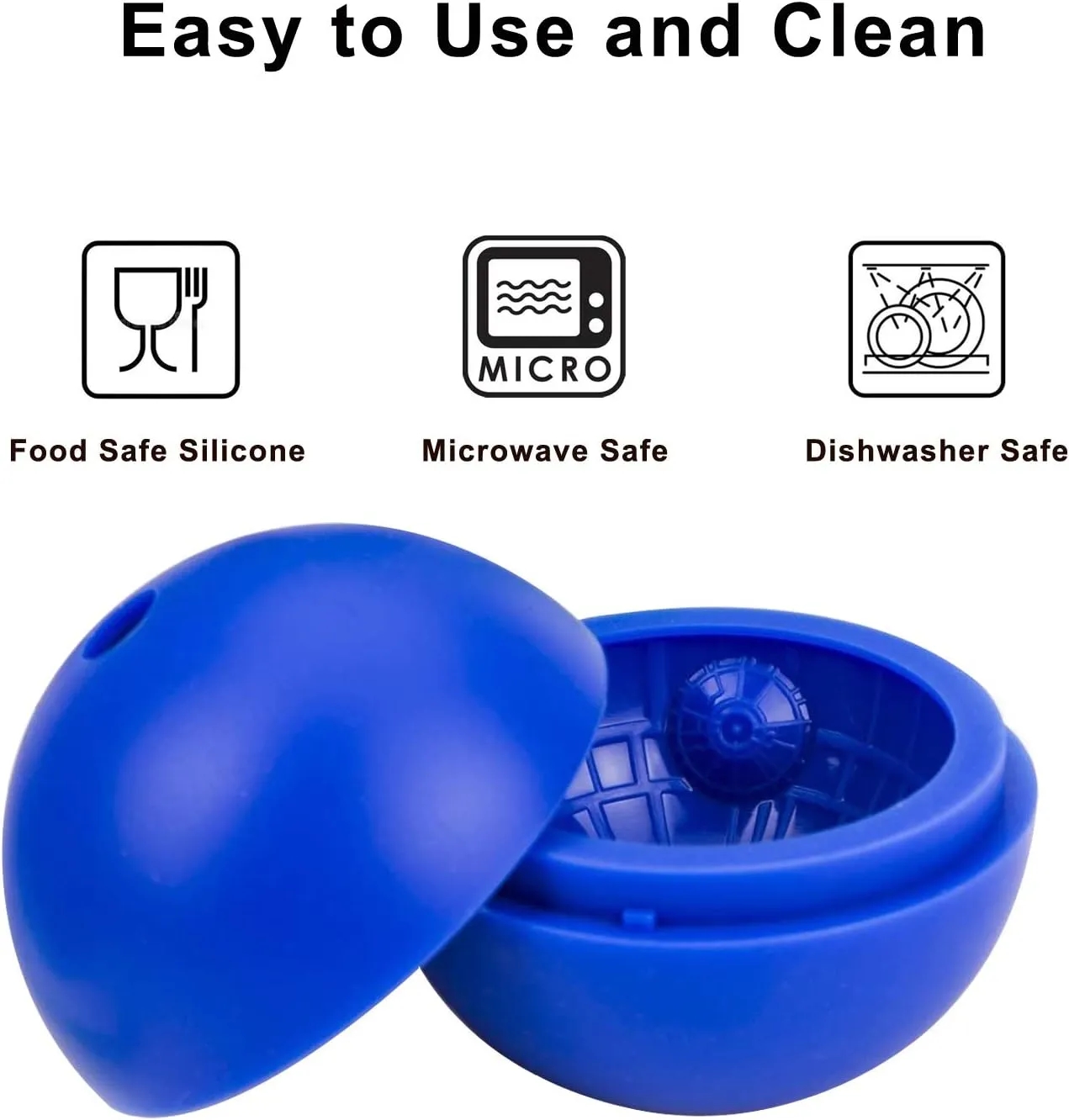 Silicone Round Ice Ball Mold 6