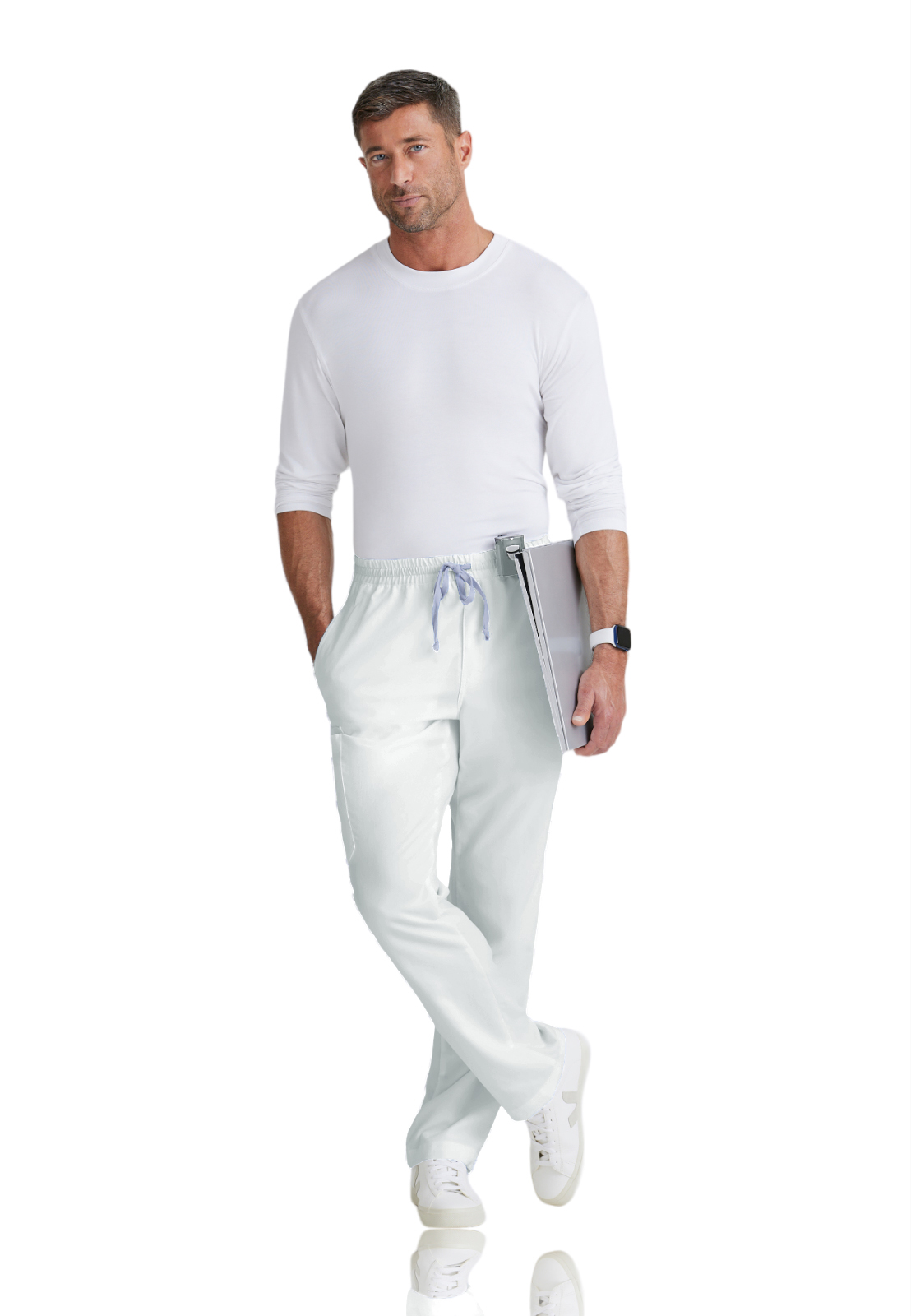 Grey's Anatomy Classic - Men's Five-Pocket Zip-Fly Evan Scrub Pant 18