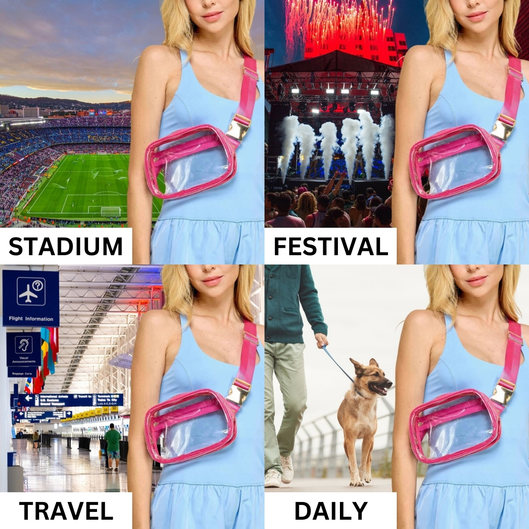 ClearView LoopMate Clear Fanny Pack 10