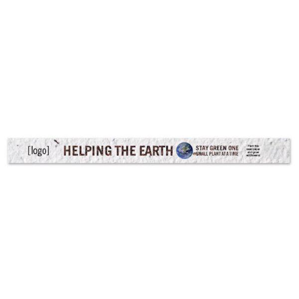 Earth Day - Seed Paper Wristband 5