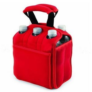 Neoprene 6 Bottle And Can Cooler, custom koozie with logo imprint 2