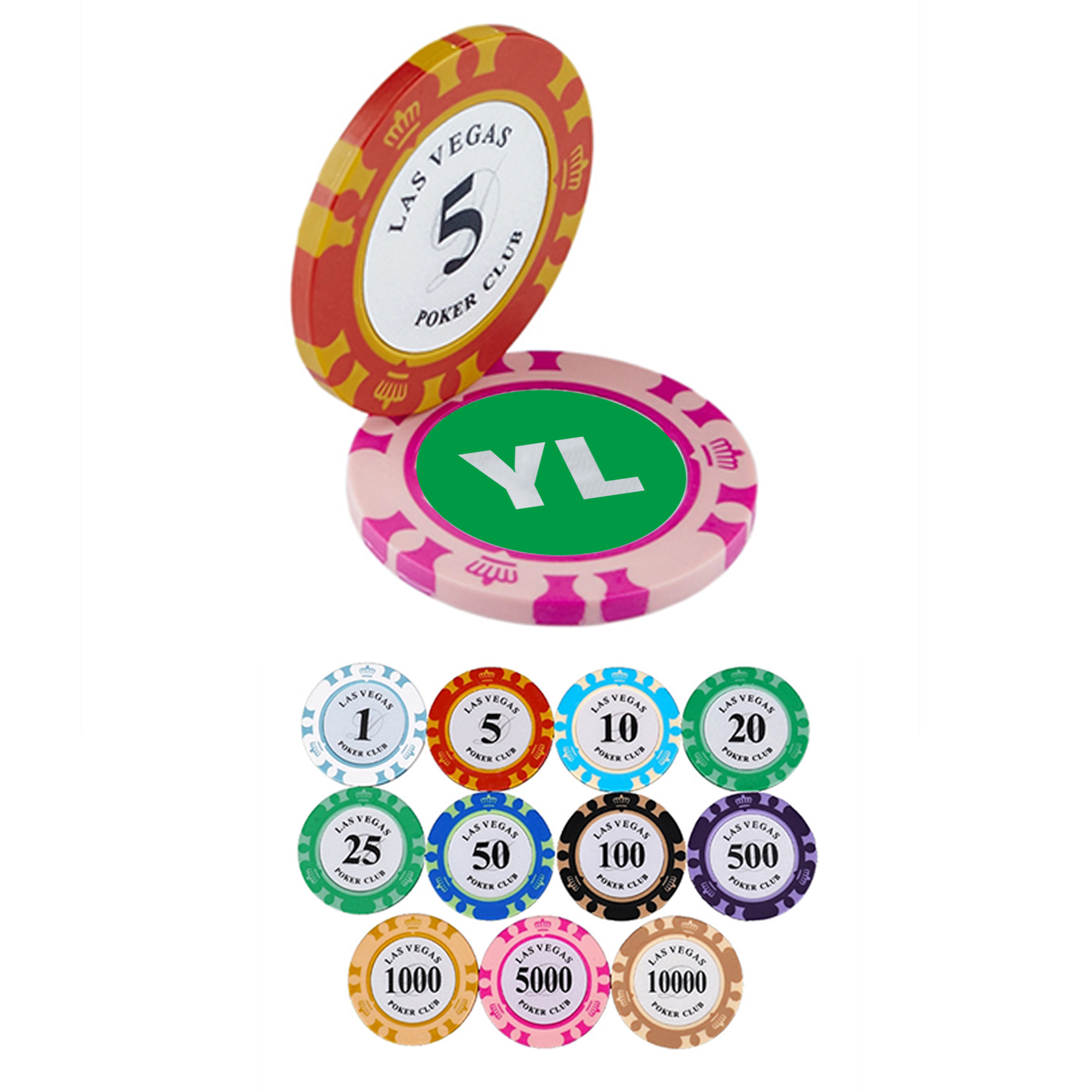 Practical Nash Clay Poker Chips 3