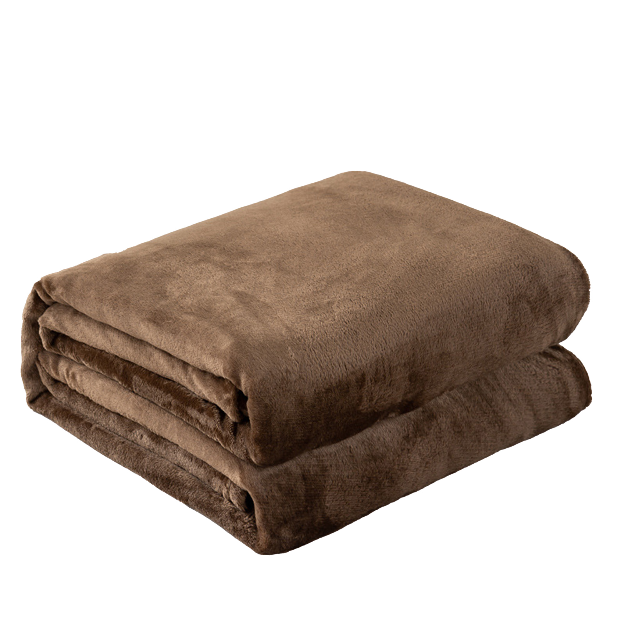 Flannel Afternoon Nap Warm Pure Color Blanket 8