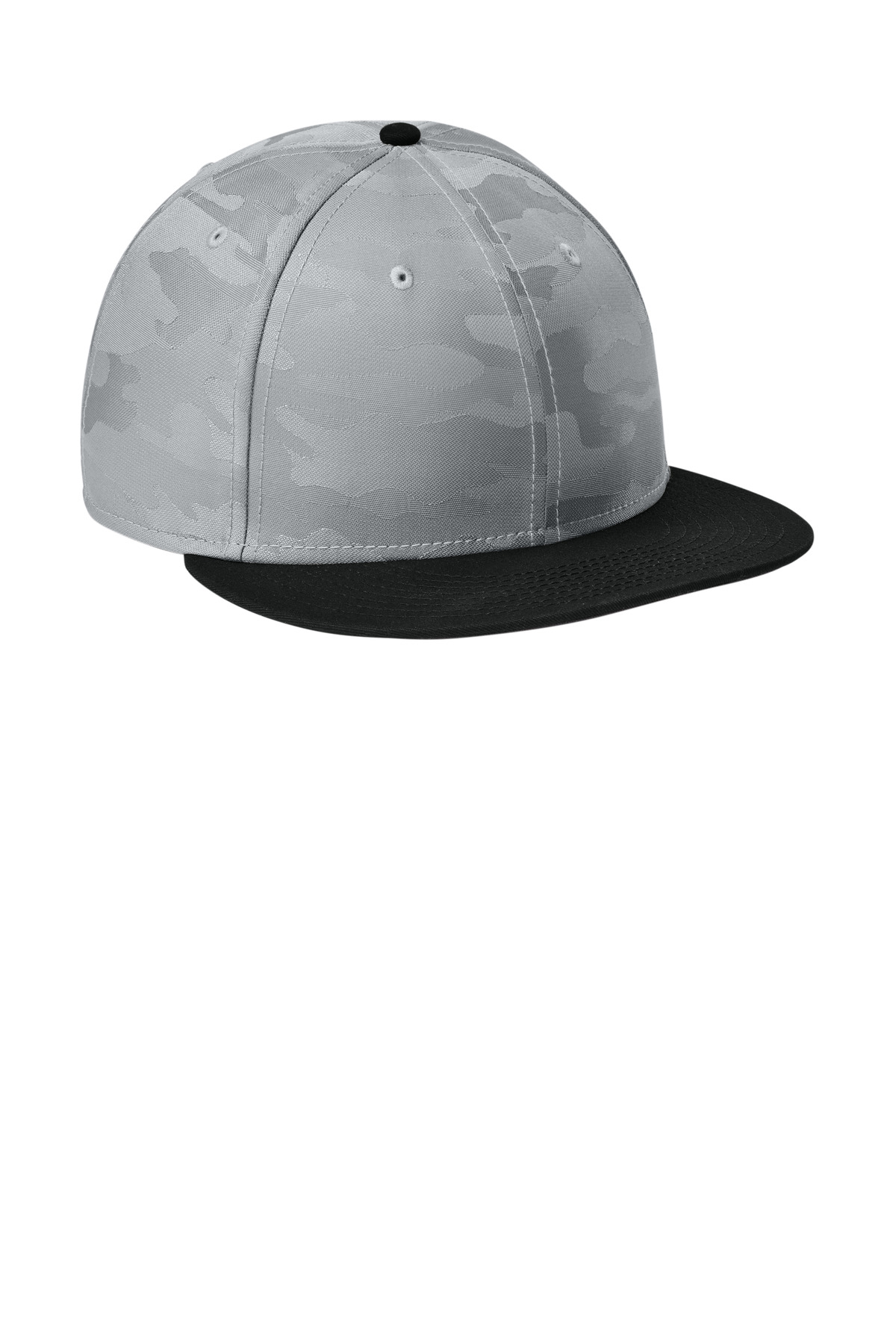 New Era Camo Flat Bill Snapback Cap NE407 20