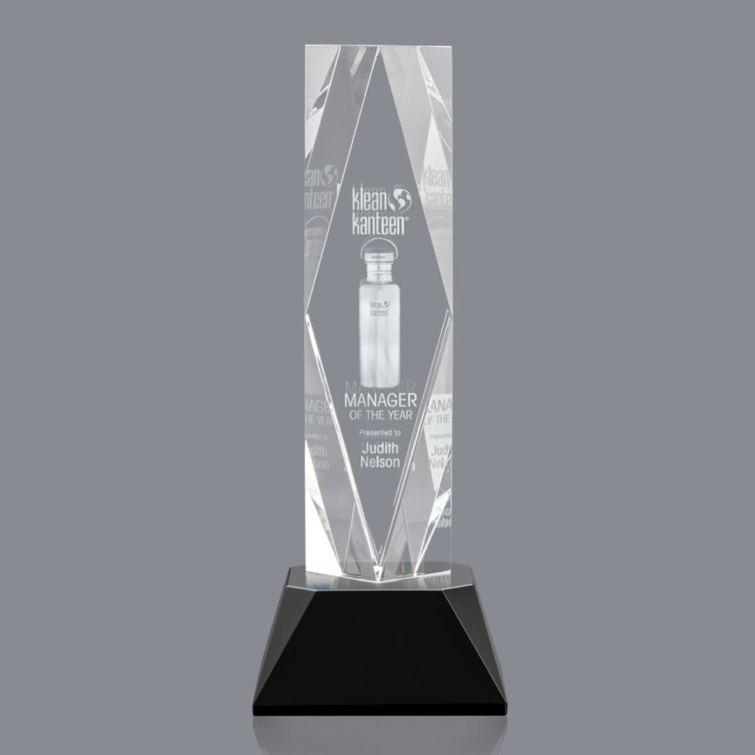 President 3D Award on Base - Black 4