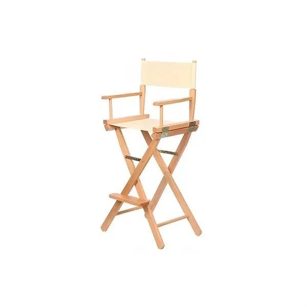 Wooden Folding Chair - Sturdy Solid Wood Seat 2