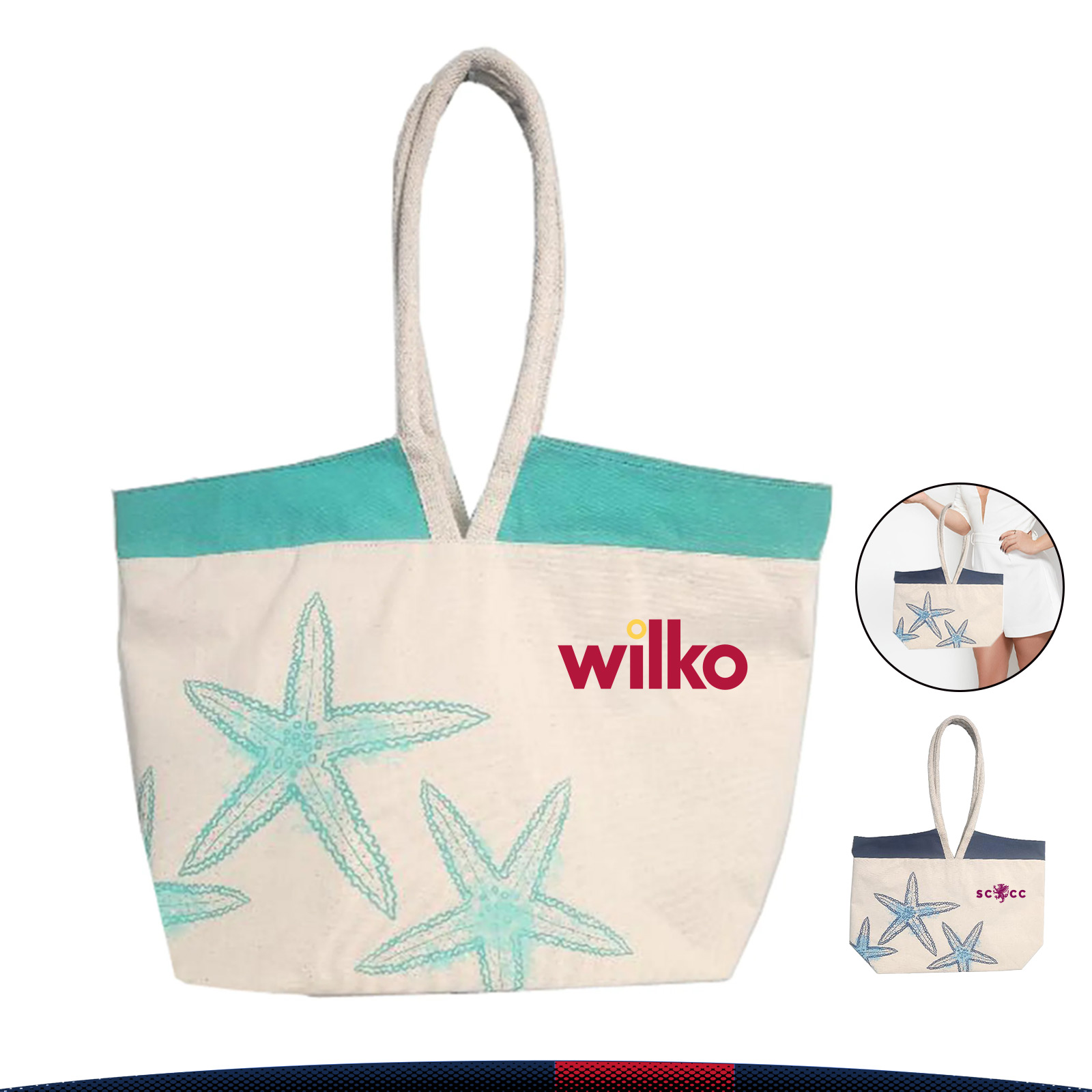 Choky Cotton Tote Bag, custom tote bag with logo imprint 6