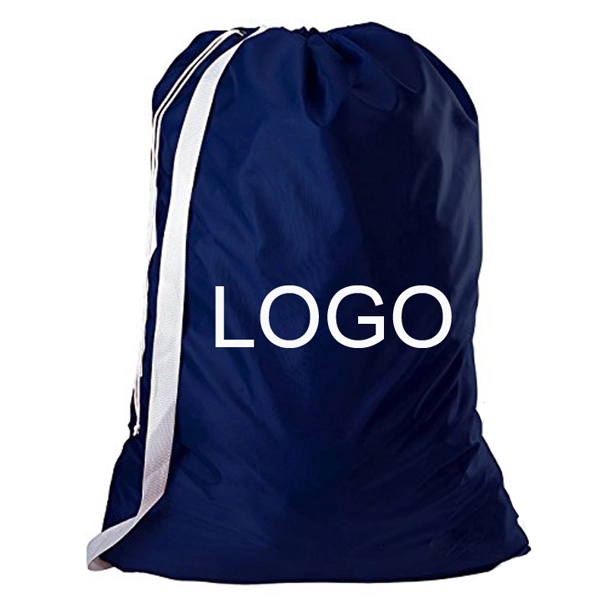 Nylon Laundry Bag with Shoulder Strap - 30" x 40" 1