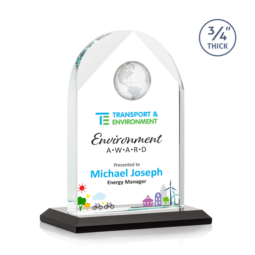 Blake Globe VividPrint™ Award - Black 5