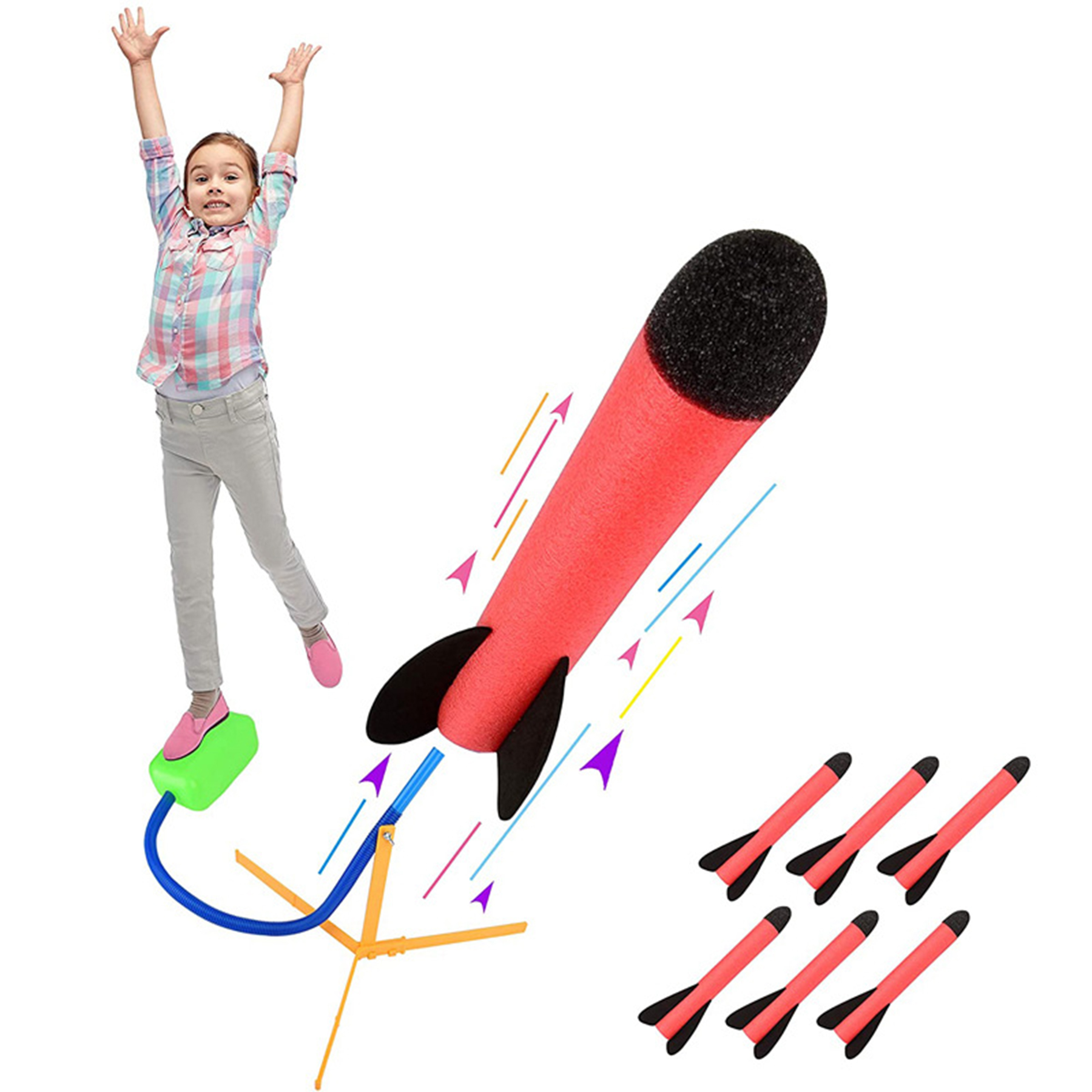 Kids Toy Rocket Launcher 3
