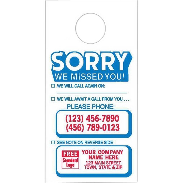 Doorknob hangers 1
