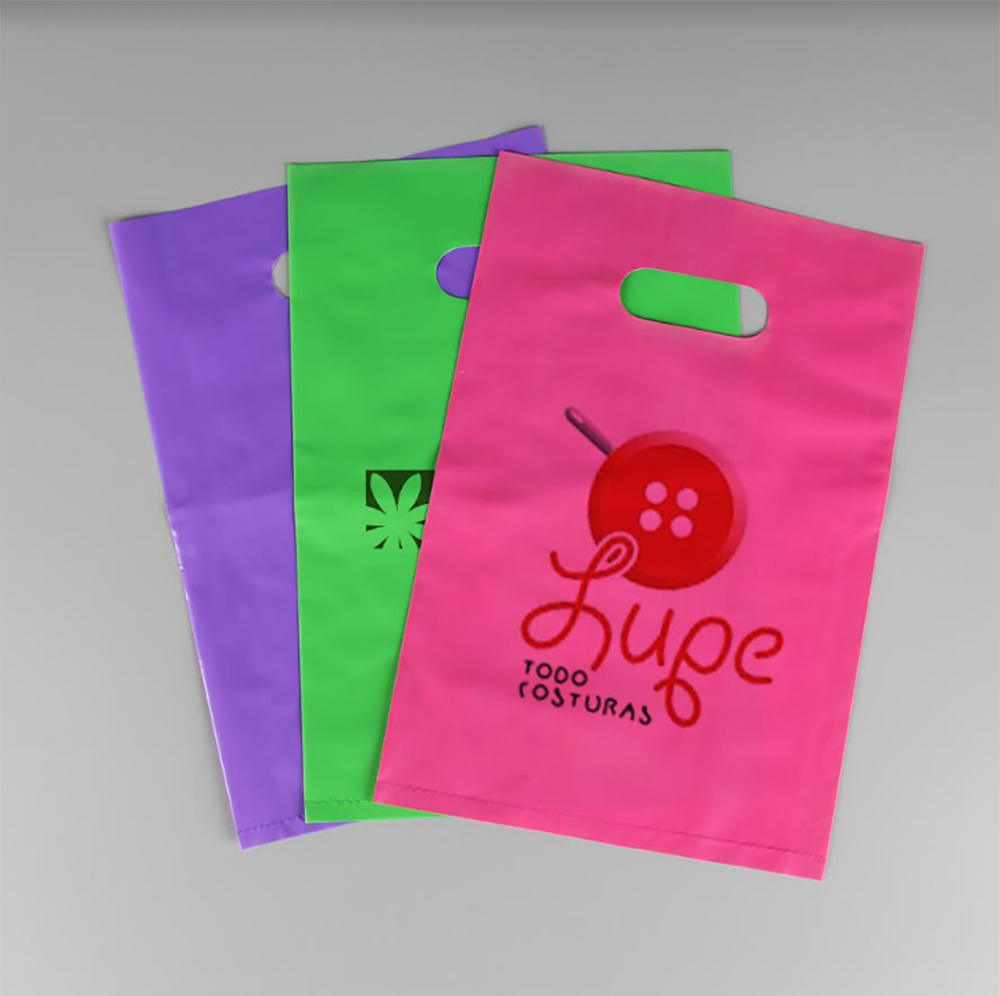 Recyclable Reinforced Handle Plastic Bag 1