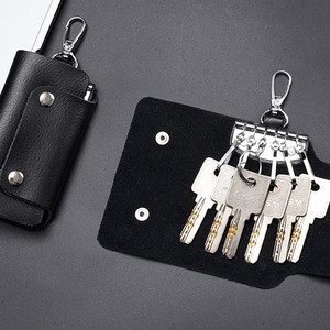 PU Key Wallet Bag With Zipper 4