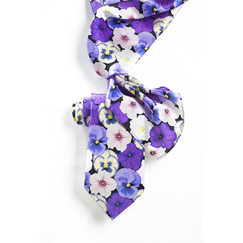 Custom Logo Silk Wet Dye Scarf - 21"x21" 2