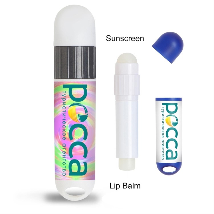 Lip Balm Sunscreen Duo